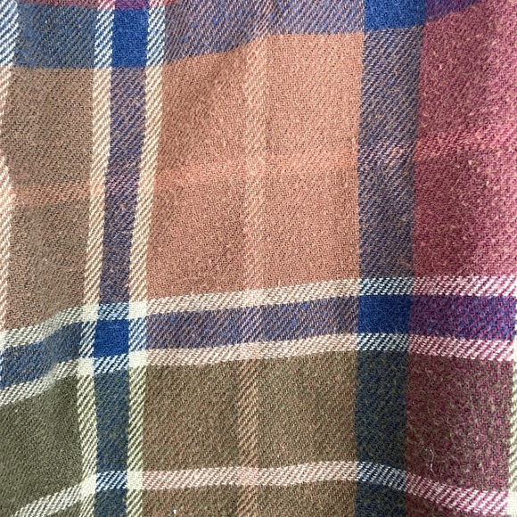 Vintage Structure Plaid Button-Up Shirt Men SZ M Cotton - Picture 8 of 9